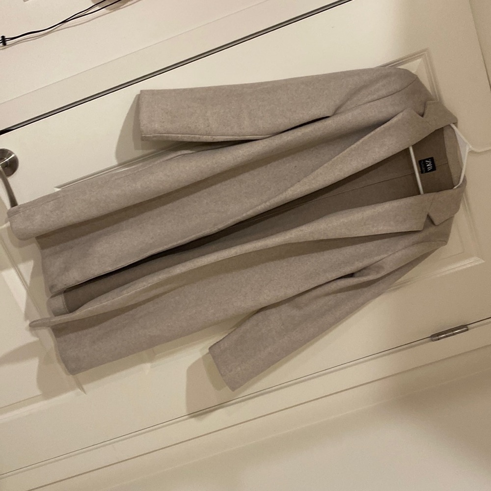 Zara Tan Pea Coat